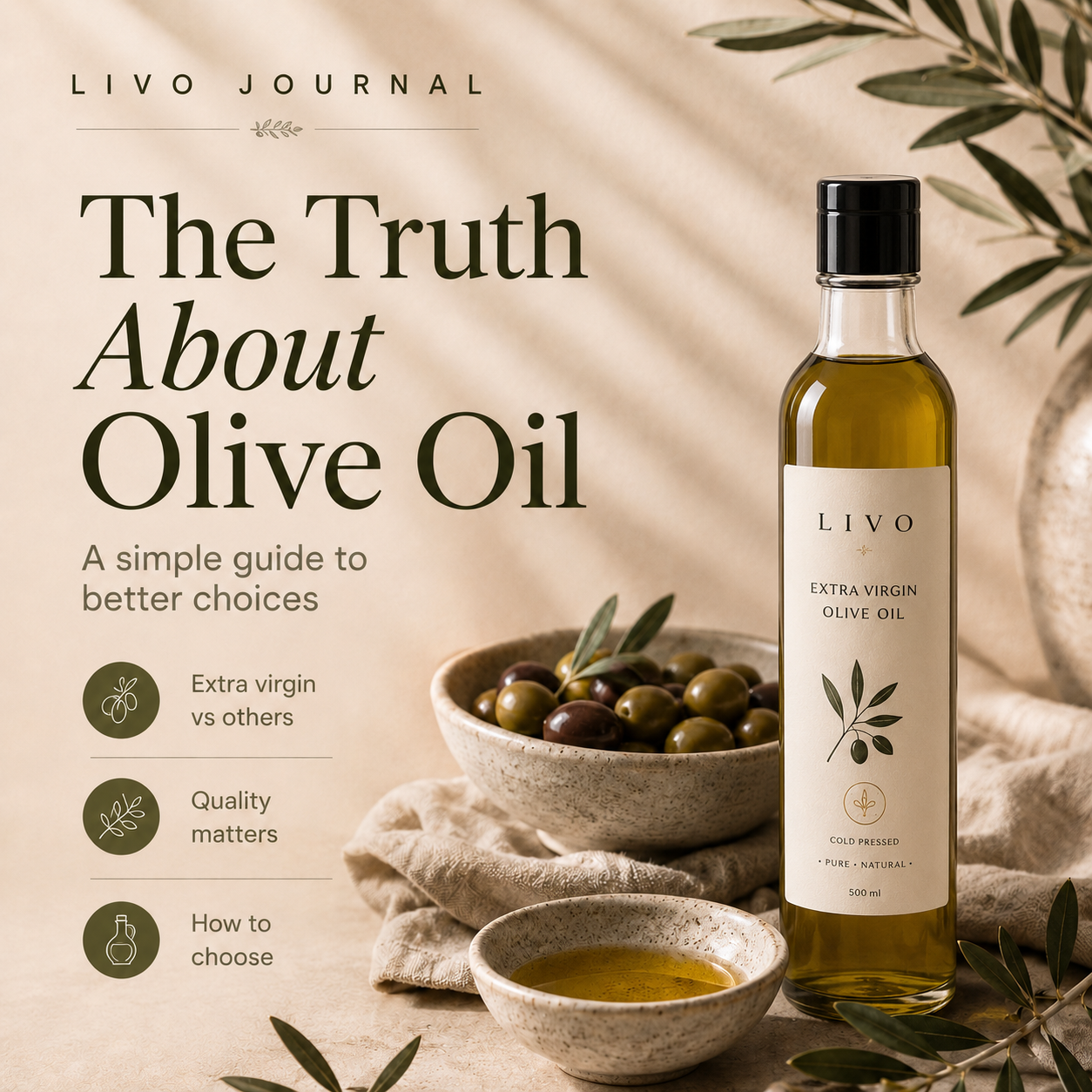 The Truth About Olive Oil