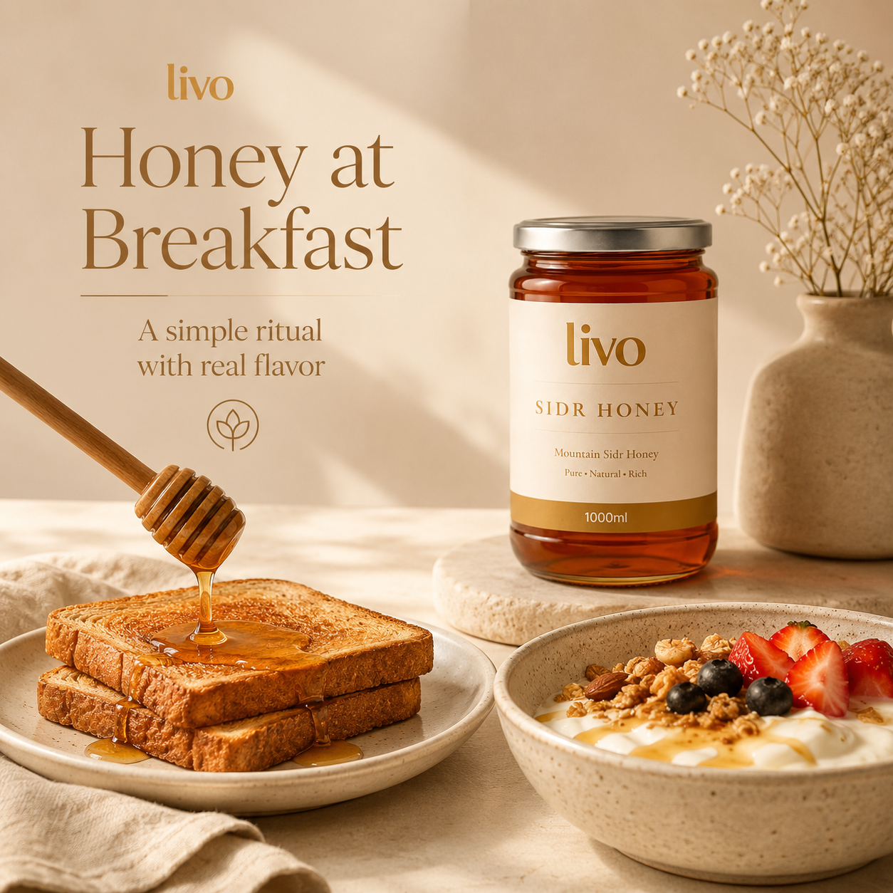 Honey at Breakfast