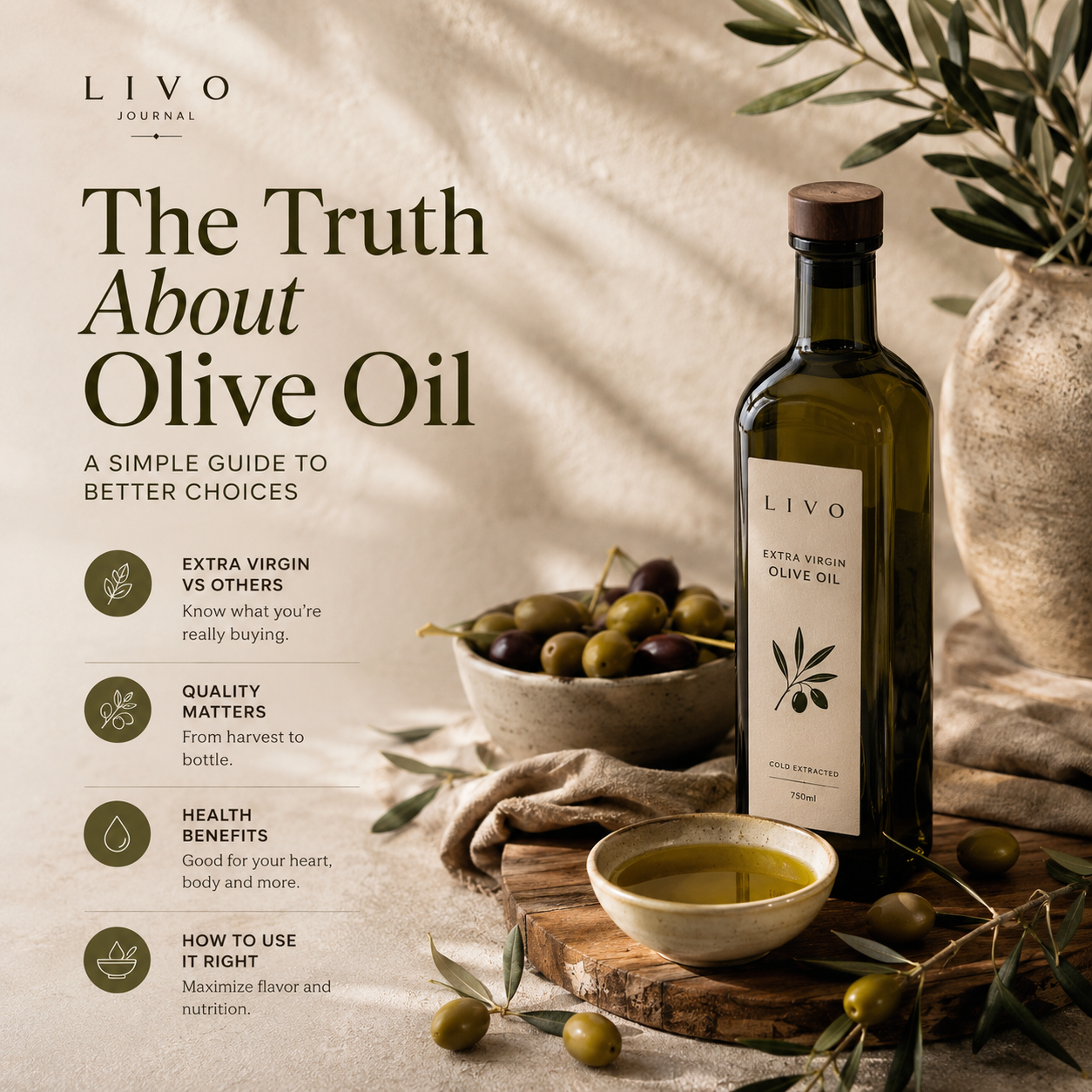The Truth About Olive Oil: How to Choose Better Extra Virgin Olive Oil