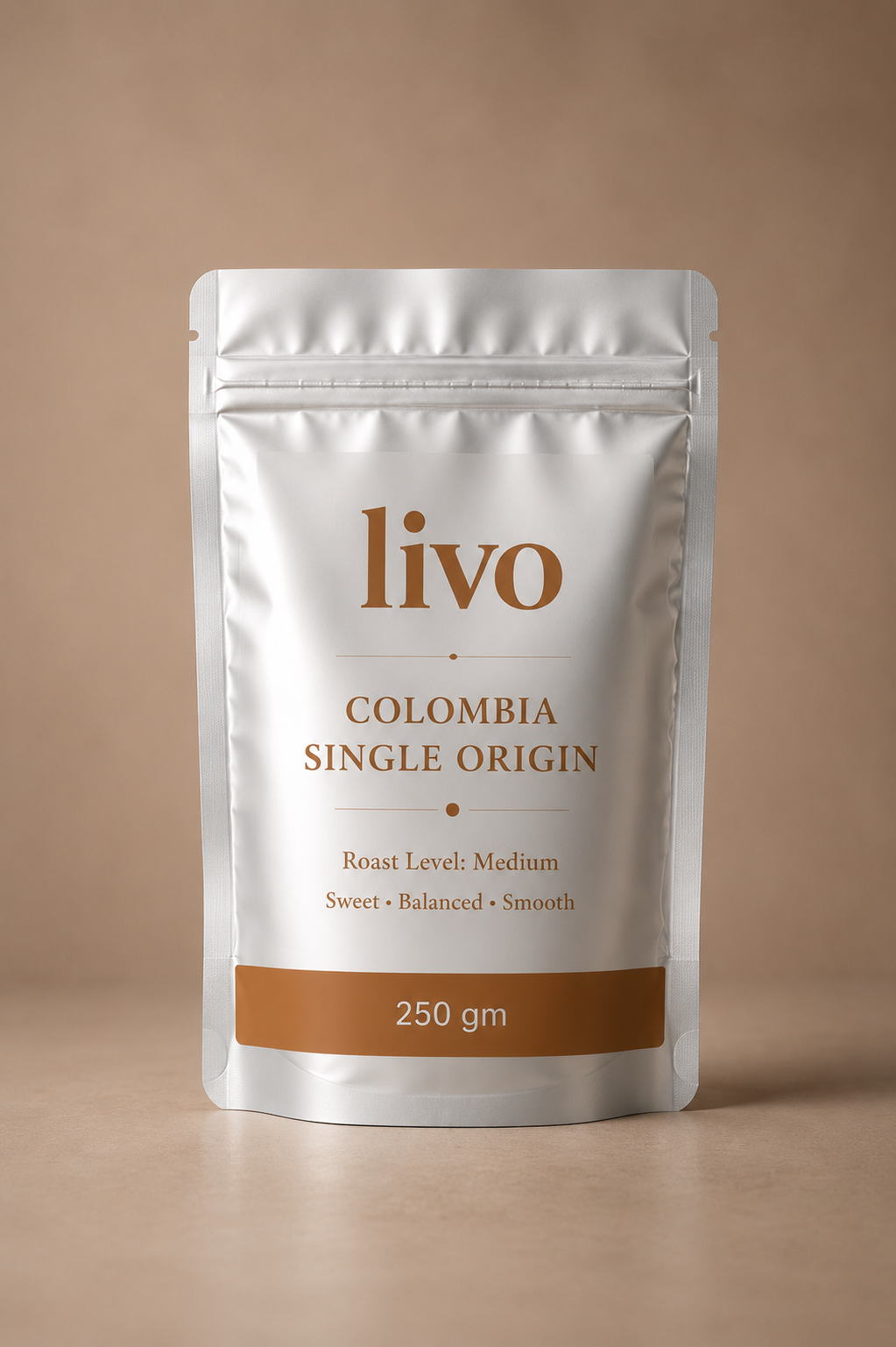 Livo Colombia Single Origin Coffee – Medium Roast 250g